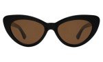 Illesteva Pamela Black and Brown Sunglasses