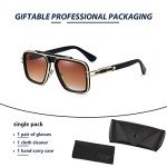 Trendy Retro 70s Square Sunglasses for Everyone