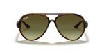 Ray-Ban 4125 Tortoise Green Gradient Sunglasses