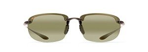 Maui Jim Hookipa Polarized Rimless Sunglasses - Grey/Maui HT