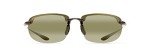 Maui Jim Hookipa Polarized Rimless Sunglasses - Grey/Maui HT