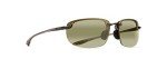 Maui Jim Hookipa Polarized Rimless Sunglasses - Grey/Maui HT