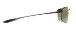 Maui Jim Hookipa Polarized Rimless Sunglasses - Grey/Maui HT