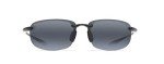 Maui Jim Hookipa Polarized Rimless Sunglasses, Black