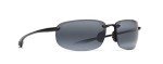 Maui Jim Hookipa Polarized Rimless Sunglasses, Black