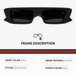 Gucci GG1331S Rectangular Sunglasses with eSHADES Kit