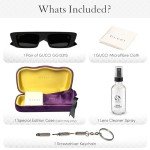 Gucci GG1331S Rectangular Sunglasses with eSHADES Kit