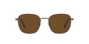 Persol PO2497S Men's Brown Polarized Square Sunglasses