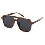 Retro Square Aviator Sunglasses for Stylish Look