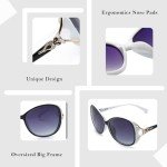 Trendy Oversized Polarized Sunglasses for Women