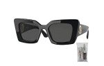 Burberry Daisy Black Square Sunglasses for Women + iWear Kit