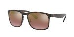 Ray-Ban RB4264 Matte Havana Polarized Square Sunglasses