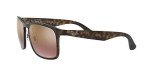 Ray-Ban RB4264 Matte Havana Polarized Square Sunglasses
