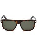 Tom Ford Cecilio Rectangle Sunglasses in Dark Havana