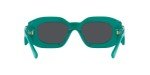 Versace Green Frame Sunglasses with Dark Grey Lenses