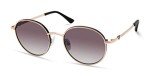 GUESS Women's Classic Round Sunglasses, Gold/Smoke