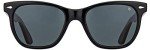 AO Saratoga Black Polarized Sunglasses with Gray Lenses