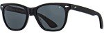 AO Saratoga Black Polarized Sunglasses with Gray Lenses