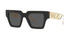 Versace Women’s Black Frame Sunglasses with Grey Lenses
