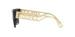 Versace Women’s Black Frame Sunglasses with Grey Lenses