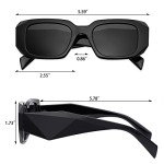 Trendy Retro Rectangle Sunglasses for All