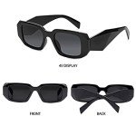 Trendy Retro Rectangle Sunglasses for All