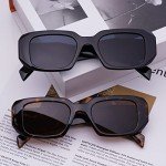 Trendy Retro Rectangle Sunglasses for All