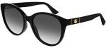 Gucci Cats Eye Sunglasses - Black Lens 56mm
