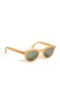 Illesteva Murdoch Matte Honey Gold Sunglasses