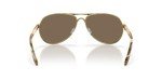 Oakley Women's Feedback Aviator Sunglasses, Gold/Rose