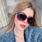 Trendy Oversized Polarized Sunglasses for Women