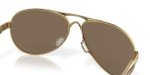 Oakley Women's Feedback Aviator Sunglasses, Gold/Rose