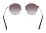 GUESS Women's Classic Round Sunglasses, Gold/Smoke