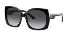 Dolce & Gabbana Women's Round Sunglasses, Black/Grey