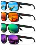 KUGUAOK Polarized UV Protection Square Sunglasses