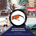 KUGUAOK Polarized UV Protection Square Sunglasses