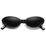 Ladies Retro Cat Eye Oval Sunglasses