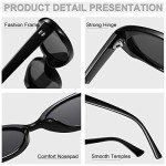 Ladies Retro Cat Eye Oval Sunglasses