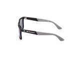 BMW Men's Matte Black Sunglasses, 54 Size