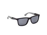 BMW Men's Matte Black Sunglasses, 54 Size