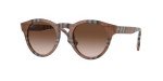 Burberry Reid Round Sunglasses with Eyewear Kit