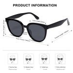 Trendy Cat Eye Polarized Sunglasses for Women