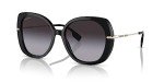 Burberry Eugenie Black Grey Gradient Sunglasses