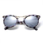 90's Vintage Rimless Micro Octagon Sunglasses - Gold/Pink