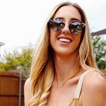 90's Vintage Rimless Micro Octagon Sunglasses - Gold/Pink