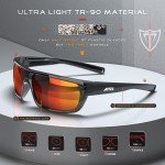 Men's Polarized Wrap Sunglasses for Fishing 5001