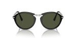 Persol PO3274S Black/Green Round Sunglasses, 50mm