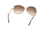 Tom Ford Colette Rose Gold Butterfly Sunglasses
