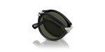 Persol PO3274S Black/Green Round Sunglasses, 50mm