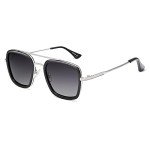 SOJOS Retro Square Polarized Sunglasses for All